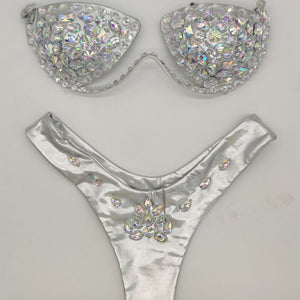 Diamond Set Bikini (Gold, Silver, Pink, Black)