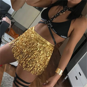 Shimmer Skirt (Gold)