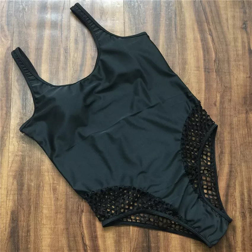 Fishnet Monokini (PlusSize)