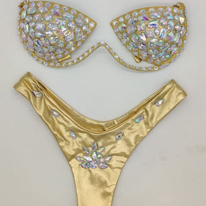 Diamond Set Bikini (Gold, Silver, Pink, Black)